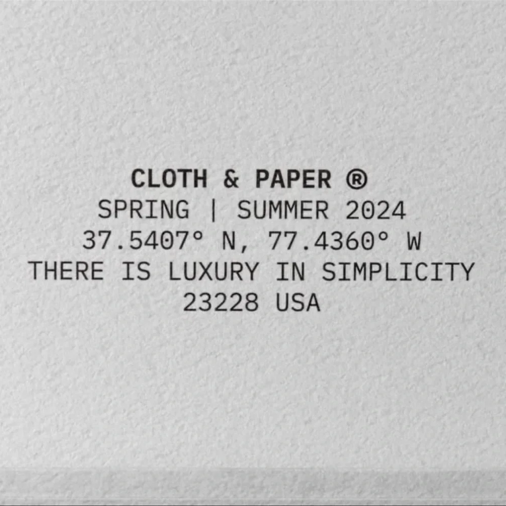 Cloth & Paper envelope box